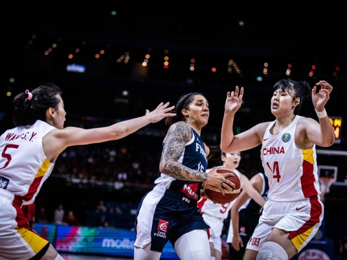 France Chine Bleues Gabby Williams